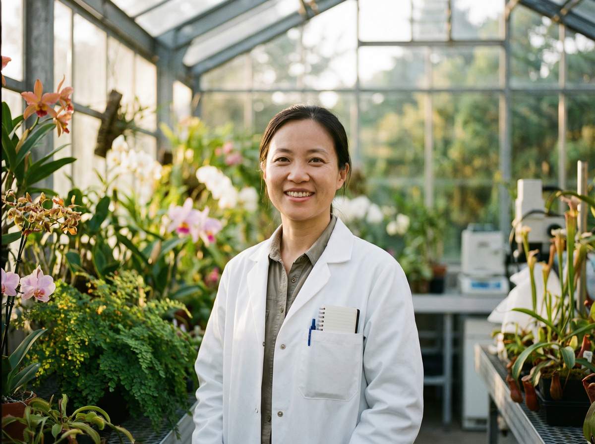 小马拉大车植物专家林雨薇